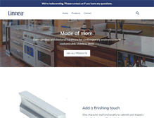 Tablet Screenshot of linnea-home.com
